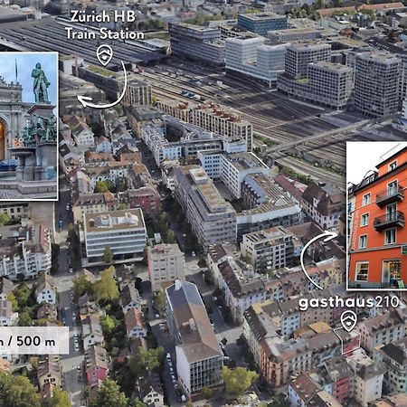 Gasthaus 210 Zürich Exteriör bild